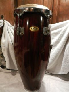 29 Tall Cosmic Percussion by LP Cherry Wood Bongo Drum 10Drum Nice