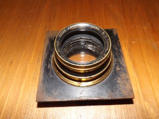 RARE Cooke Anastigmat Lens ~ 5 X 7 Inches ~ No. 44062 ~ f/4.5 Series