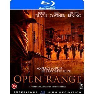 Open Range Blu Ray Costner Duvall SEALED Region Free Disc