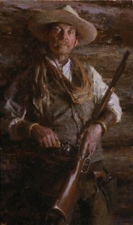 Morgan Weistling Trusted Friends Giclee Canvas NRA Rifle
