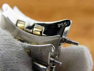 Vintage 14k Solid Gold Combi Jubilee Bracelet Watch Band Datejust