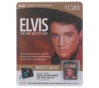 Elvis Presley Musical Photo Album 1GB SD Card —