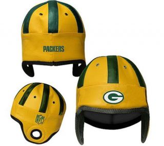 NFL Green Bay Packers Faux Leather Helmet Head —