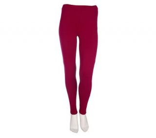 LifeStyle by Legacy Ankle Length Cotton/Spandex Leggings —