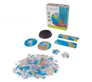 Dimensional Globe Puzzle with Stand —