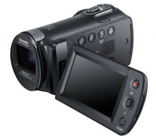 Samsung HMX F80BN 52X Optical Zoom HD Camcorder —