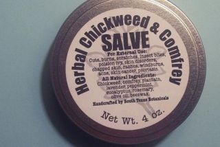Herbal Chickweed Comfrey Salve Original Amish Origins Magical Super