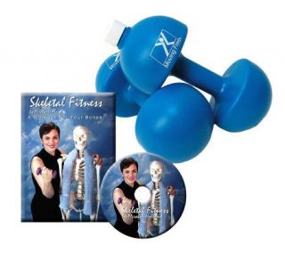 Mirabai Holland Skeletal Fitness DVD & Hand Weights —