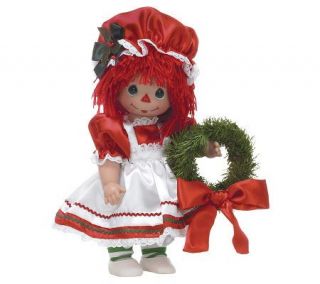 Precious Moments 12 Christmas Tradition Raggedy Ann Doll   C212253