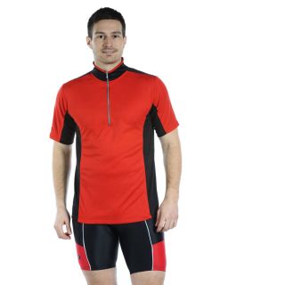 Cool Flo Mens Short Sleeve Cycle Cycling Jersey