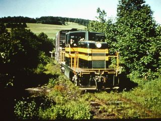Coudersport & Port Allegheny RR Locomotive D 2 Newfield Jct, PA 1955