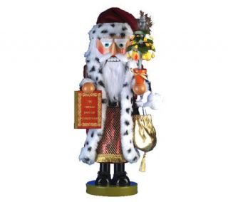 Steinbach 18 Pear Tree Musical Santa Nutcracker —