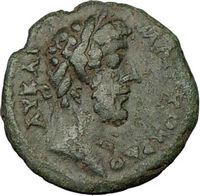 Commodus Nude Gladiator Emperor 177AD Ancient RARE Roman Coin Nemean