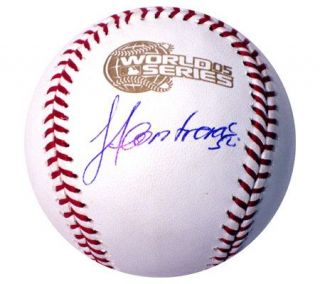 Jose Contreras Signed 2005 World Series Baseball —