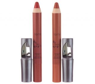 tarte LipSurgence Lip Shine Pencil Duo with Sharpener —