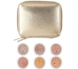 bareMinerals The Collectors Edition Vol. 2 6 piece Eye Set w Bag