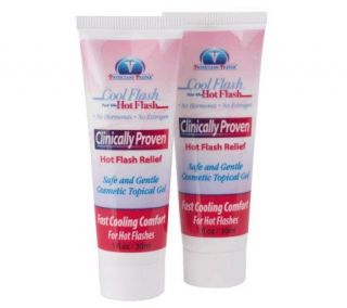 Cool Flash Set of 2 Hot Flash Relief Gel by PhysiciansPrefe — 