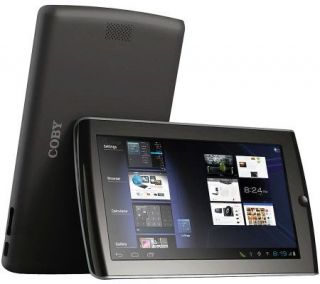 Coby 7 Tablet 4GB Memory with Android 4.0, Wi Fi —