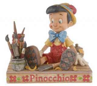 Jim Shore Disney Traditions Pinocchio Figurine —