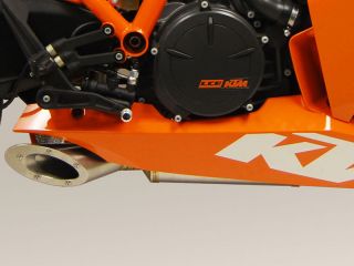 2009 2012 KTM RC8R Competition Werkes GP Slip on Exhaust