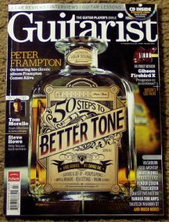 UK GUITARIST 50 Steps To BETTER TONE + CD October 2011 PETER FRAMPTON