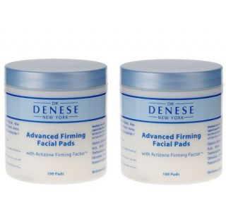 Dr. Denese Set of Two 100 count Firming Facial Pads —