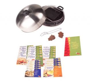 Turbo Grill Nonstick Stovetop Cooker with Accessories —