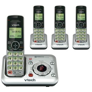  CS6429 4 DECT 6 0 Cordless Phone w 4 Handsets Wall Desk FAST SHIPPING