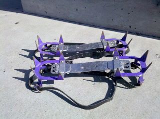 CRAMPONS, 8 POINT, CRAMPONS, SALEWA, GOOD CONDITION, PICTURES.