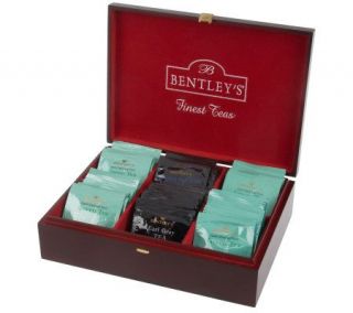 Bentleys Royal 72 Piece Tea Collection in Wood Box —