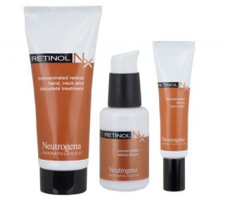 Neutrogena Dermatologics Retinol Nx 3 pc Skin Care System —