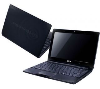 Acer Aspire One 10.1 Diagonal Netbook 1GB RAM,250GB HD   Blk