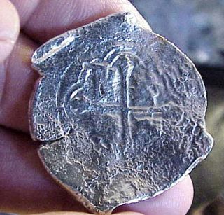 1640 Spanish Colonial Mexico Mint Concepcion Shipwreck Coin