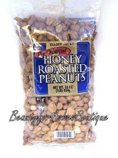 Trader Joes Original Honey Roasted Peanuts 16 Oz