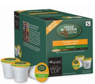 Green Mountain Coffee Roasters 108 pc. PumpkinSpice K Cups — 