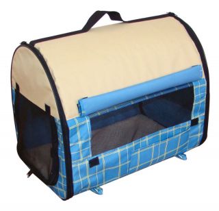 Dog Pet Kennel House Carrier Soft Crate w Carrycase BG