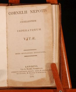 1806 Cornelii Nepotis Michael Maittaire Cornelius Nepos