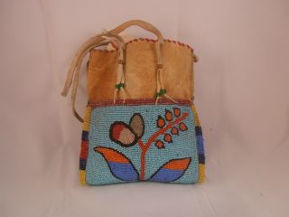   AMERICAN YAKIMA PLATEAU FULLY BEADED PURSE 1935 EXCELLENT CONDIT