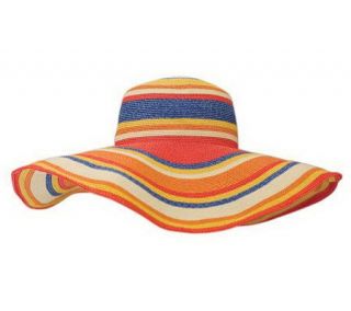 San Diego Hat Co. Paper Braid Hat w/ 7 1/2Adjustable Brim —