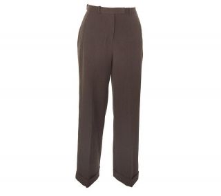 Dialogue Twinstretch Tru Waist Wide Leg Cuffed Pants —