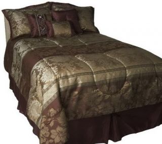 Amadeus Isabella 7PC Queen Comforter Set —