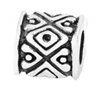 Prerogatives Sterling Tribal Design Bali Bead   J109274