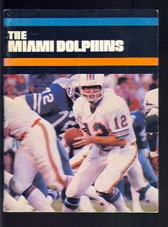 1980 Miami Dolphins Team Book Creative Education NFL Today VG EX SKU