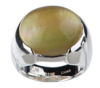 RLM Studio Sterling Mother of Pearl Doublet Ring —