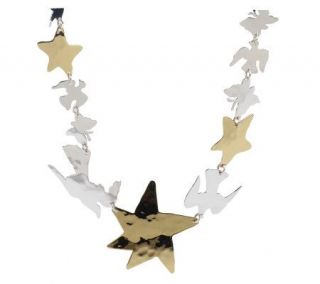 Andy Warhol By RLM Studio Sterling & Brass Celestial Necklace