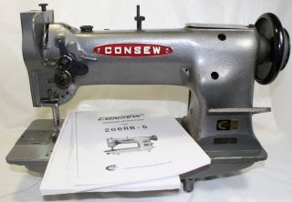 Consew 226 Industrial Sewing Machine Walking Foot Reverse Drop in