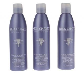 Nick Chavez 3 Piece Straight Hair Care Collection —