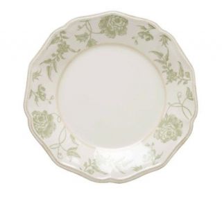 Lenox Accoutrements Charlotte Green Dinner Plate —
