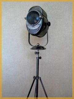 French Machine Age Spot Light Cremer Industrial Lamp N2