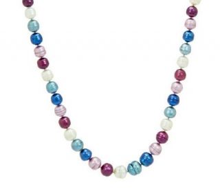 Honora Cultured Freshwater Ringed Pearl 18 Graduated Necklace